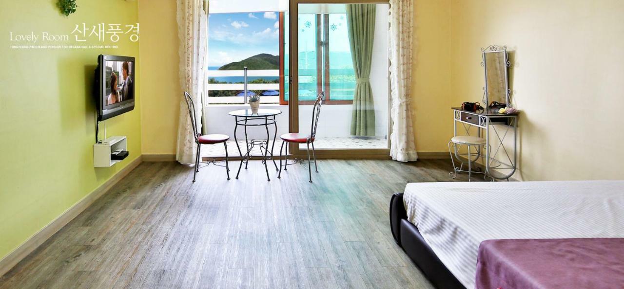 Tongyeong Paper Island Pension Exteriör bild
